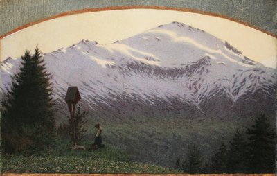 Ave Maria della sera, 1910 de Angelo Morbelli