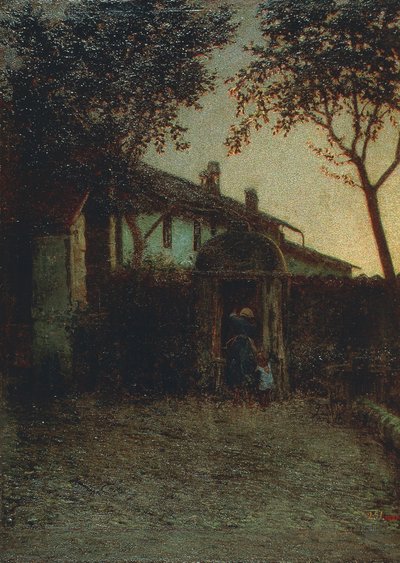 Amanecer de Angelo Morbelli