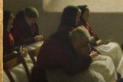 Silla vacía, 1903 de Angelo Morbelli
