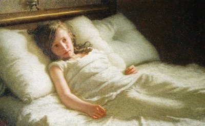 Niña vendida (Decepcionada) de Angelo Morbelli