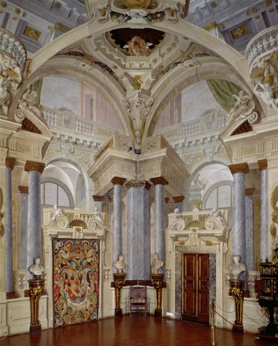 Vista del interior de la Sala dell