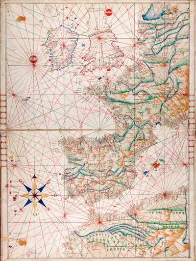 Costas atlánticas de Europa y Mediterráneo occidental de Angelo de Conte Freducci