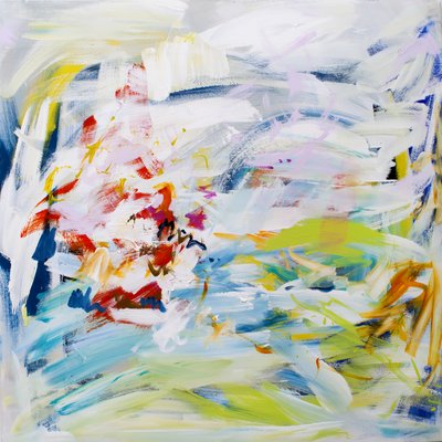 Viviendo entre árboles I, 2017 de Angie Kenber