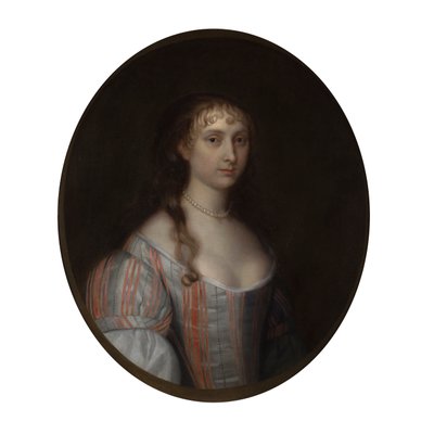 Retrato de una joven dama de Anglo Flemish School