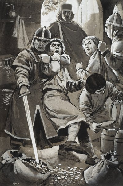 Forjadores (gouache sobre papel) de Angus McBride