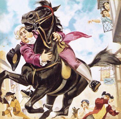 El famoso paseo de John Gilpin de Angus McBride