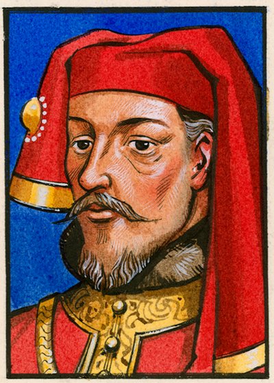 Rey Enrique IV de Angus McBride