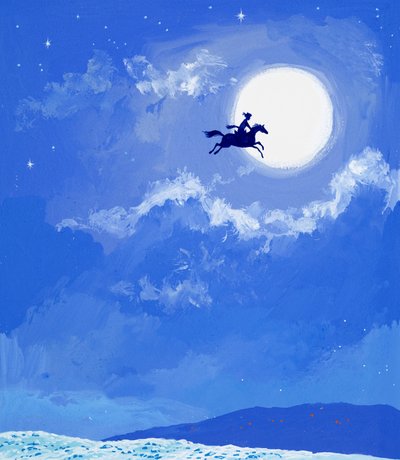 Caballo mágico de Angus McBride