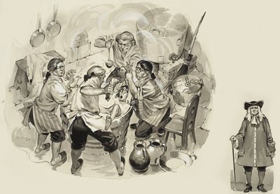 Primer baño de Smith (gouache sobre papel) de Angus McBride