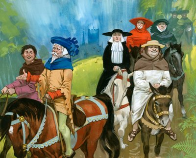 Los peregrinos de Canterbury de Angus McBride