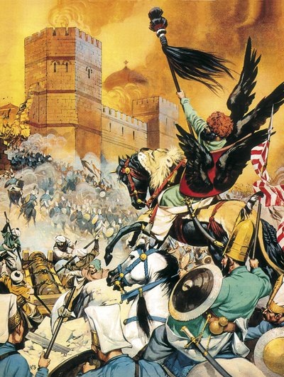 La caída de Constantinopla de Angus McBride