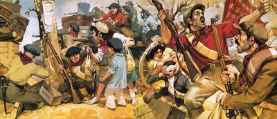 La defensa de Madrid durante la guerra civil española de Angus McBride
