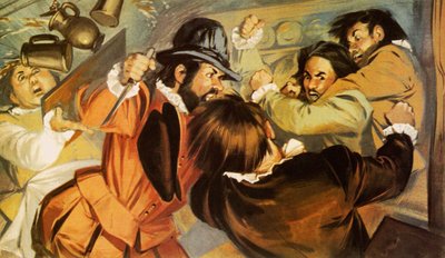 El asesinato del poeta Christopher Marlowe de Angus McBride