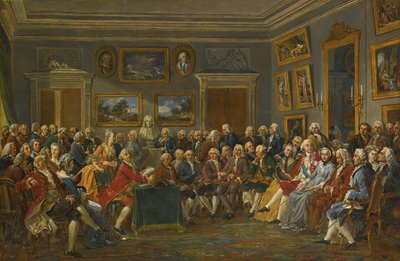 Lectura de la tragedia de Voltaire L