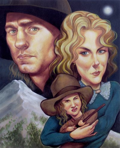 Cold Mountain, 2003 (acrílico sobre tabla ilustración) de Anita Kunz