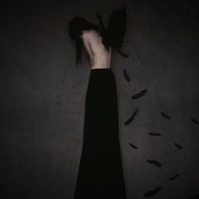 La mujer alada y afligida de Anja Matko