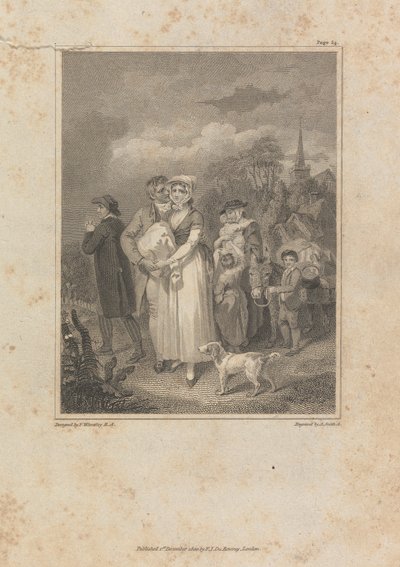Aldea desierta" de Goldsmith de Anker Smith