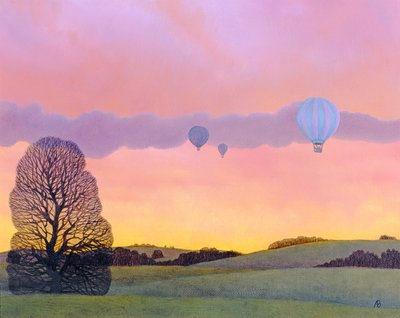 Carrera de globos, 2004 de Anna Phillips