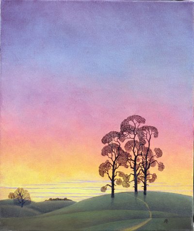 Camino a través de los pinos, 2004 de Anna Phillips