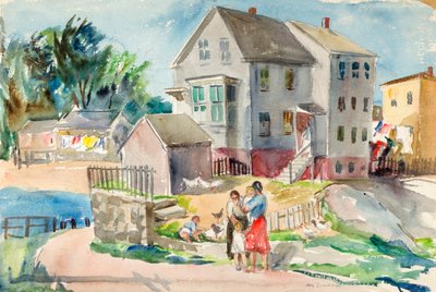 Paisaje, ca. 1943 de Ann Brockman