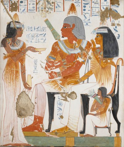 Copia de pintura mural, tumba privada 181 de Nebamun e Ipuky, Tebas de Anna