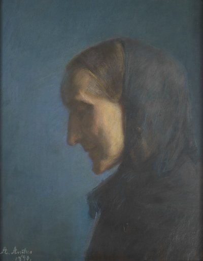 Ane Hedvig Brøndum, la madre del artista de Anna Ancher