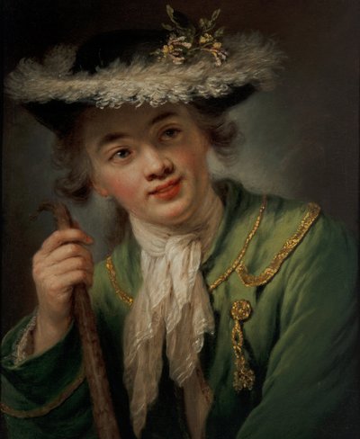 Retrato de una joven de Anna Dorothea (1721 82) Lisiewska