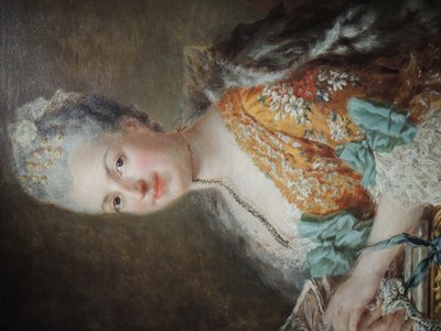 Louise-Honorine Crozat du Châtel, duquesa de Choiseul (Therbush) de Anna Dorothea Therbusch