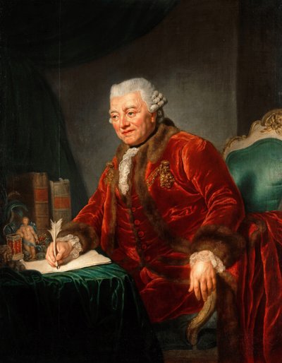 Retrato de Christian Andreas Cothenius de Anna Dorothea Therbusch