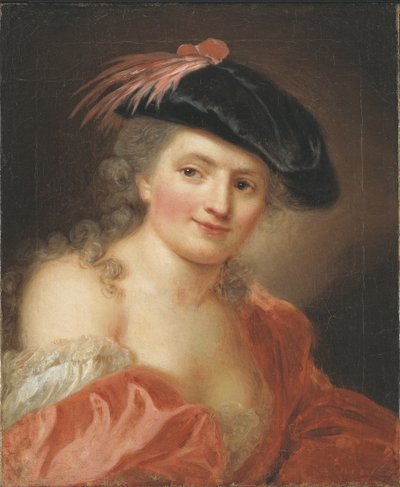 Autorretrato, c. 1755 de Anna Dorothea Therbusch Lisiewska