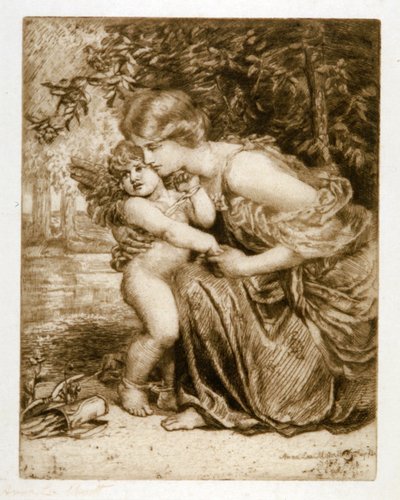 Cupido atado de Anna Lea Merritt