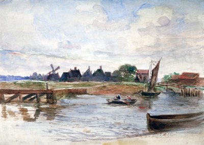 Escena del río de Anna Lea Merritt