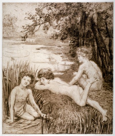 Pato salvaje, 1913 de Anna Lea Merritt