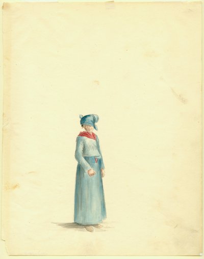 Dibujo de una mujer criolla de Anna Maria Von Phul de Anna Maria von Phul