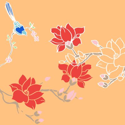 Pájaros en Flor de Anna Platts