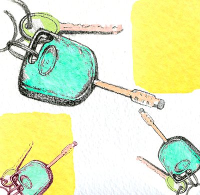 Llaves del coche de Anna Platts