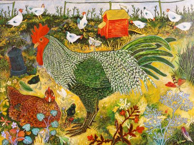 A Doodle Do, 2017 (acrílico) de Anna Pugh