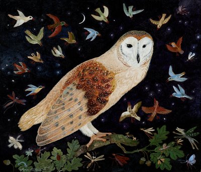 A Word to the Wise, 2013 (acrílico) de Anna Pugh