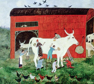 Un comienzo temprano, 2007 (acrílico) de Anna Pugh