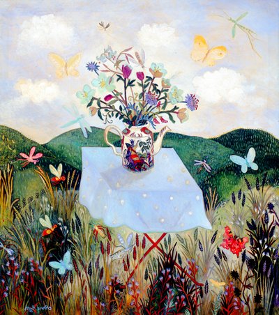 Bichos y mariposas, 2003 (acrílico) de Anna Pugh