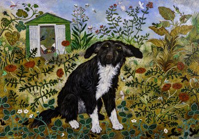 Buzz, 2017 (acrílico) de Anna Pugh