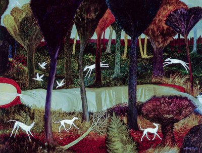 Gesso en la madera, 2005 (acrílico) de Anna Pugh