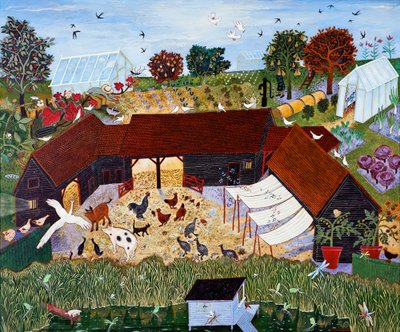 Home Grown, 2013 (acrílico) de Anna Pugh