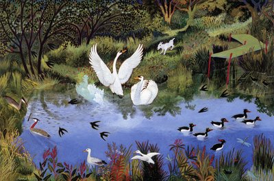 Mill Pond, 2006 (acrílico) de Anna Pugh