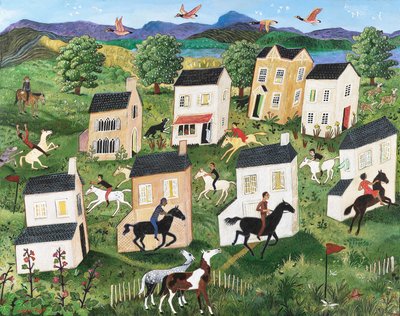 Séptimo cielo, 2013 (acrílico) de Anna Pugh