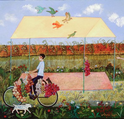 Entrega especial, 2010 (acrílico) de Anna Pugh