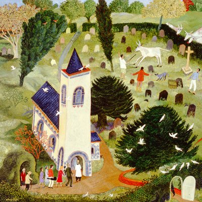 Ganado extraviado, 2007 (acrílico) de Anna Pugh