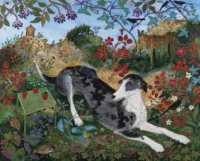 Tomarse un respiro, 2013 (acrílico) de Anna Pugh