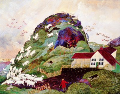 The Gathering, 2010 (acrílico) de Anna Pugh