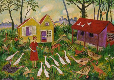 Luego fueron tres, 2021 (pintura) de Anna Pugh